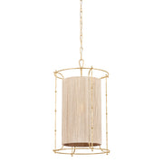 Hudson Valley - 8020-VGL - One Light Lantern - Jones Point - Vintage Gold Leaf
