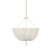 Hudson Valley - CB5730-AGB - Three Light Pendant - Carolina - Aged Brass