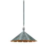 Hudson Valley - CB7621-VER - One Light Pendant - Folly Beach - Verdigris