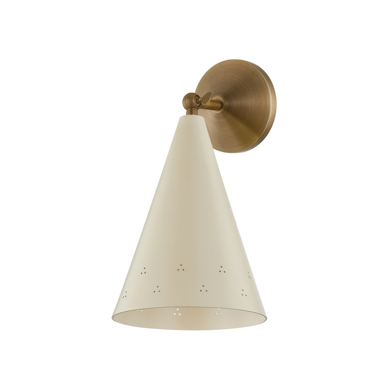 Hudson Valley - CB8613-HB/SSD - One Light Wall Sconce - Pawley - Historic Bronze/Soft Sand