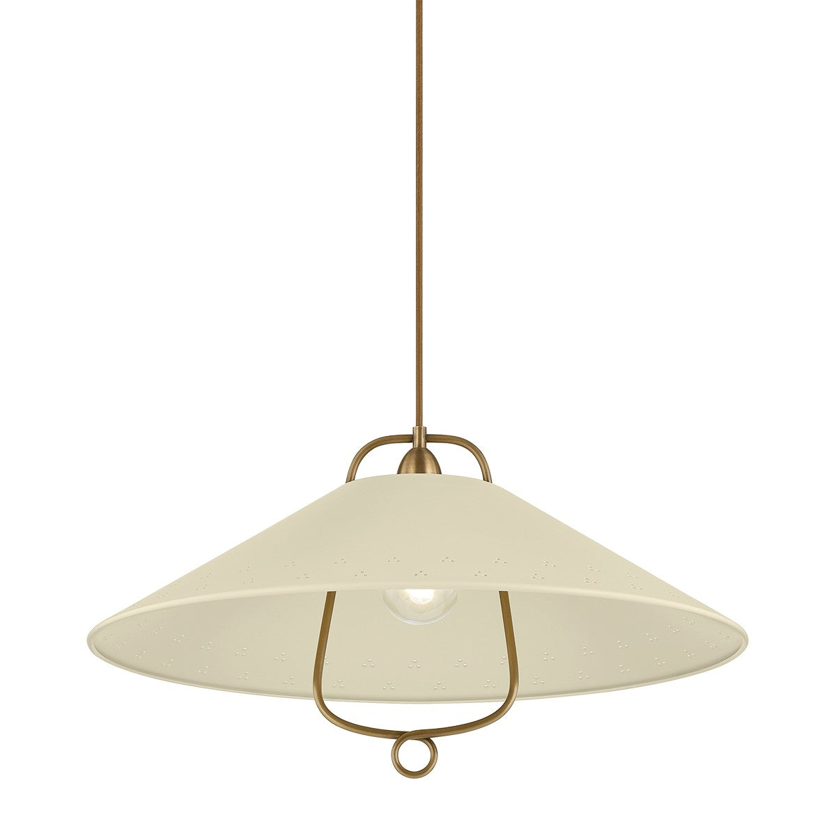 Hudson Valley - CB8624-HB/SSD - One Light Pendant - Pawley - Historic Bronze/Soft Sand