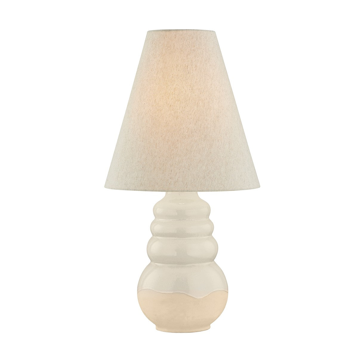 Hudson Valley - CBL8230-AGB/CEW - One Light Table Lamp - Tybee - Aged Brass/Ceramic Elemental White
