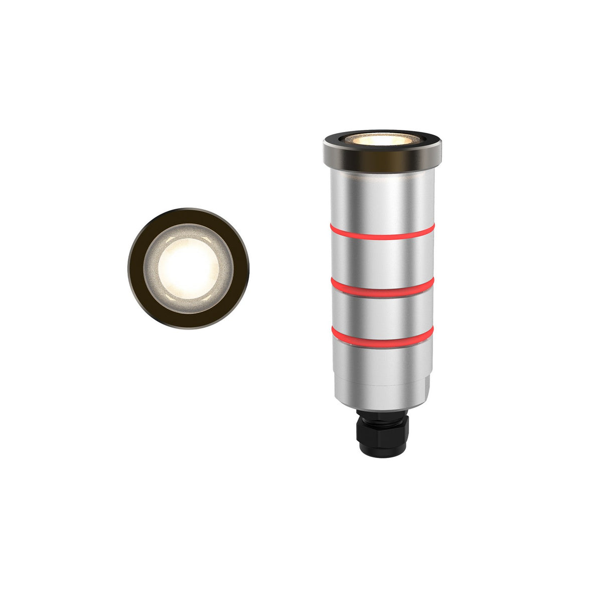 W.A.C. Lighting - RM-1011-30-BS - LED Inground Indicator Light - Indicator - Bronze Stainless Steel