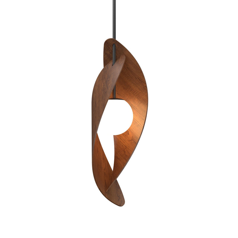 Accord Lighting - 1512.06 - One Light Pendant - Oyster - Imbuia