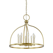 Forty West - 10323 - Eight Light Chandelier - Jane - Gold