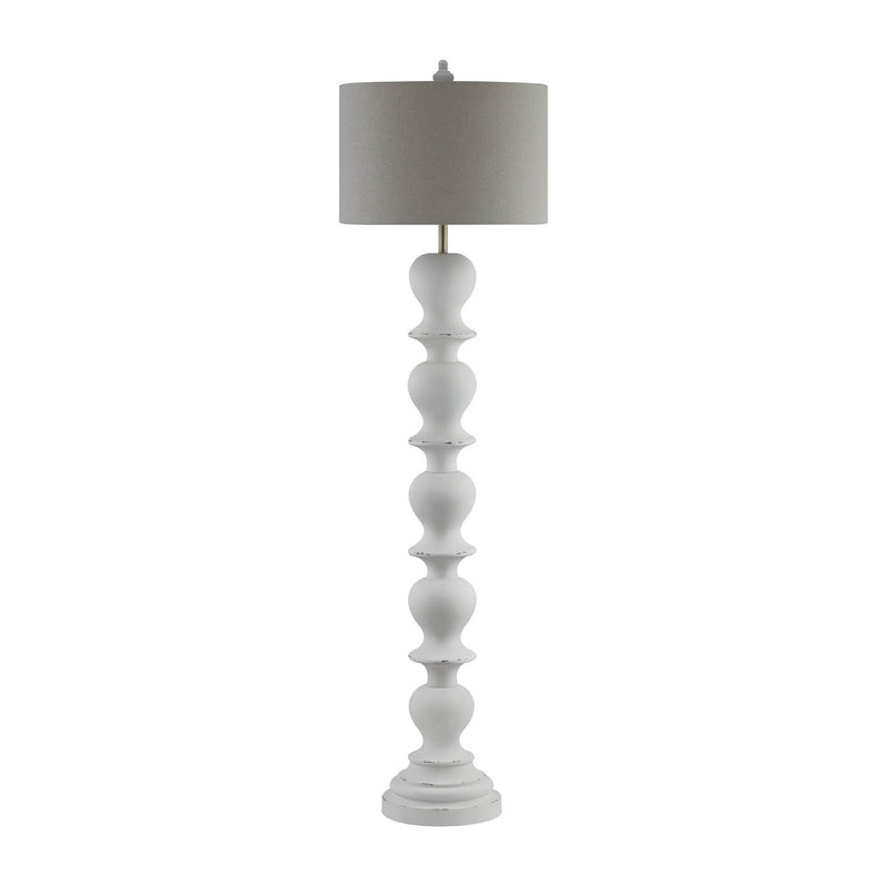 Forty West - 710319 - One Light Table Lamp - Noemi - White