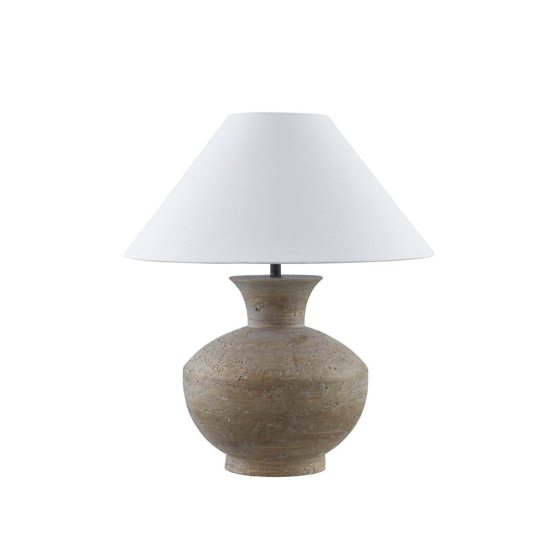 Forty West - 720139 - One Light Table Lamp - Fletch - Taupe