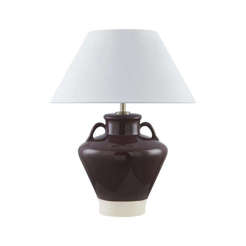 Forty West - 72618 - One Light Table Lamp - Marlow - Brown