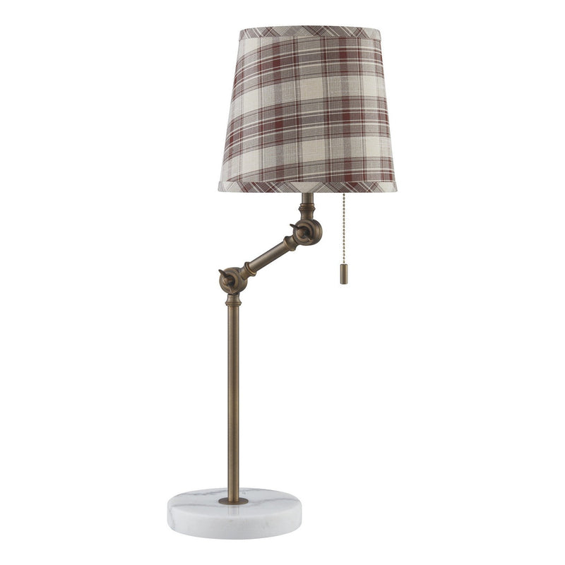 Forty West - 72631 - One Light Table Lamp - Drew - Brown