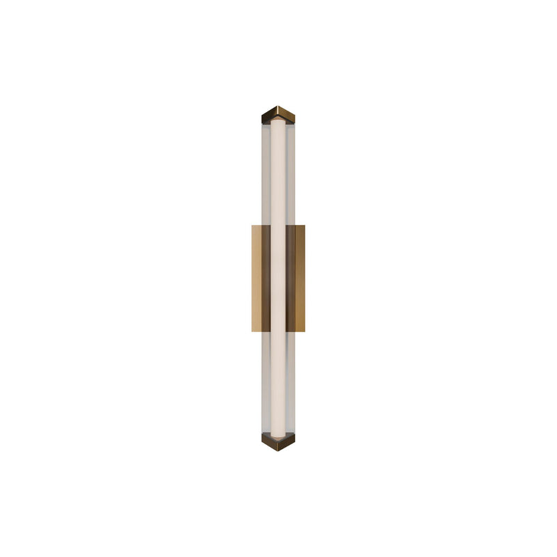 W.A.C. Lighting - WS-62524-30-AB - LED Wall Sconce - Boulevard - Aged Brass