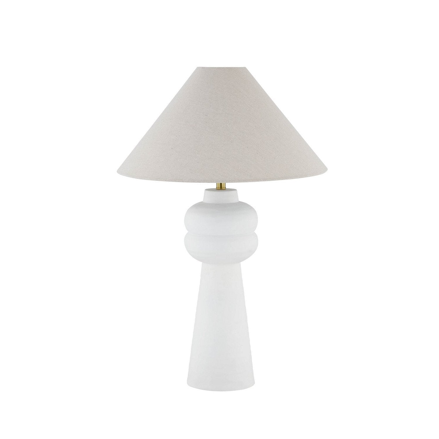 Forty West - 710296 - One Light Table Lamp - Mildred - White