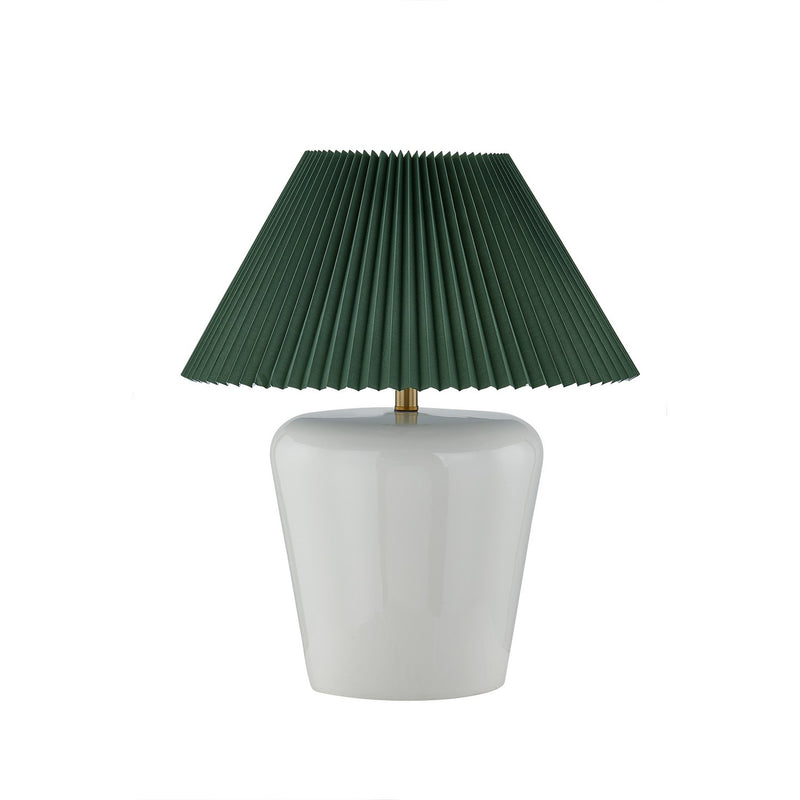 Forty West - 710299 - One Light Table Lamp - Junie - White