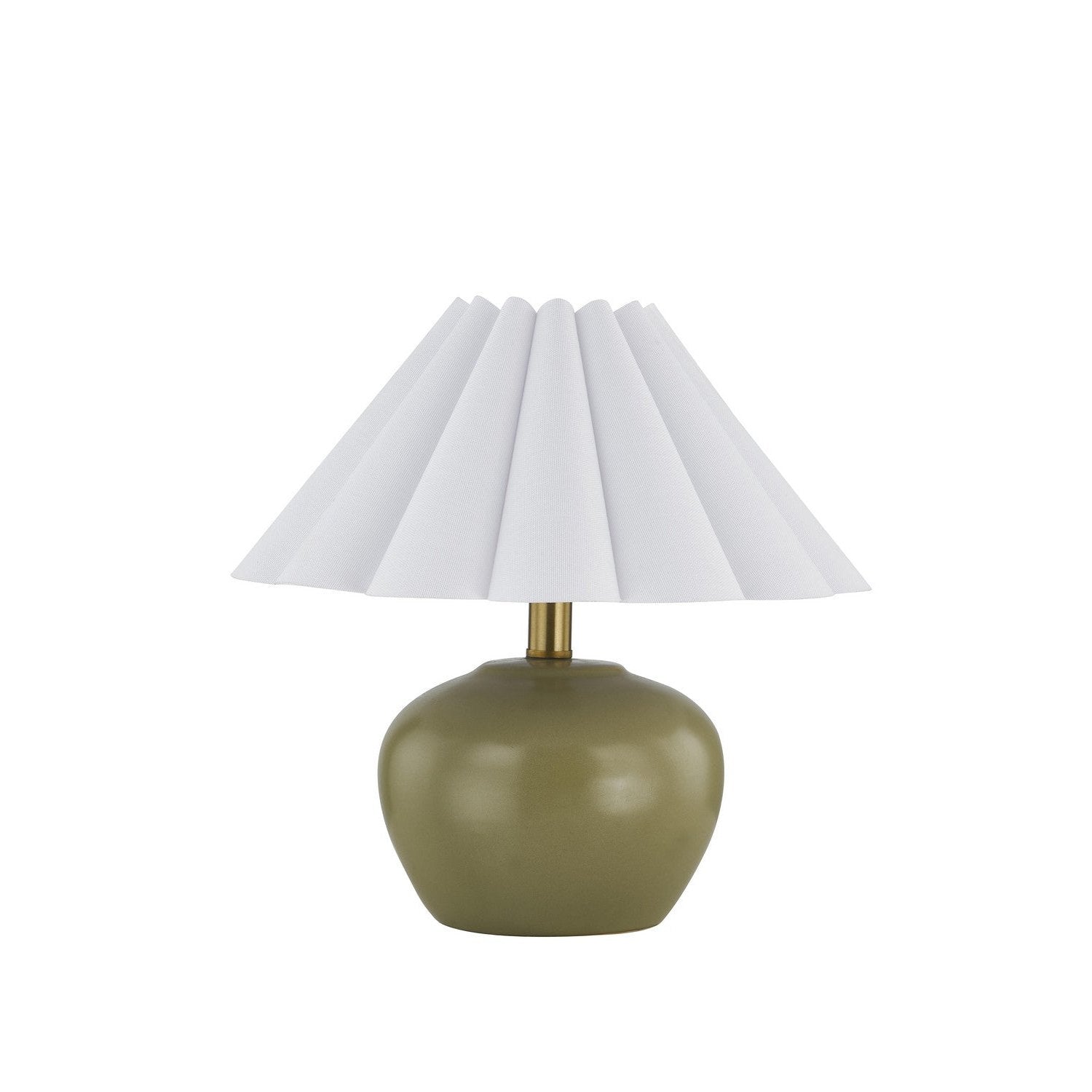 Forty West - 710300 - One Light Table Lamp - Harlow - Green