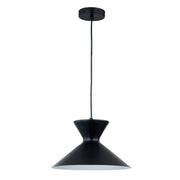 Forty West - 71305 - One Light Pendant - Jeremiah - Matte Black