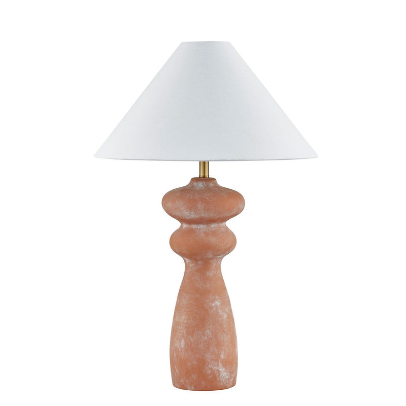 Forty West - 725127 - One Light Table Lamp - Ambrose - Rust