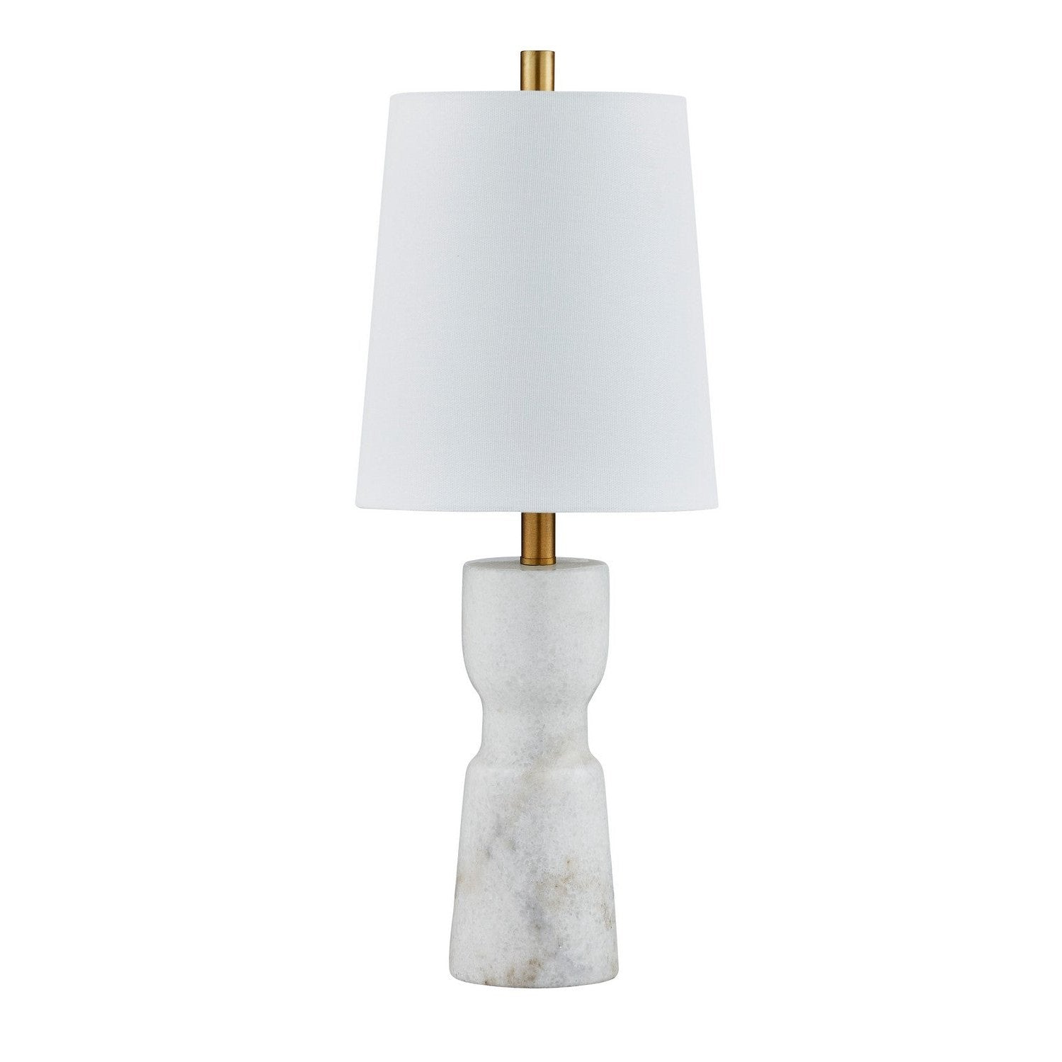 Forty West - 725128 - One Light Table Lamp - Mindy - White/Gray