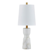 Forty West - 725128 - One Light Table Lamp - Mindy - White/Gray