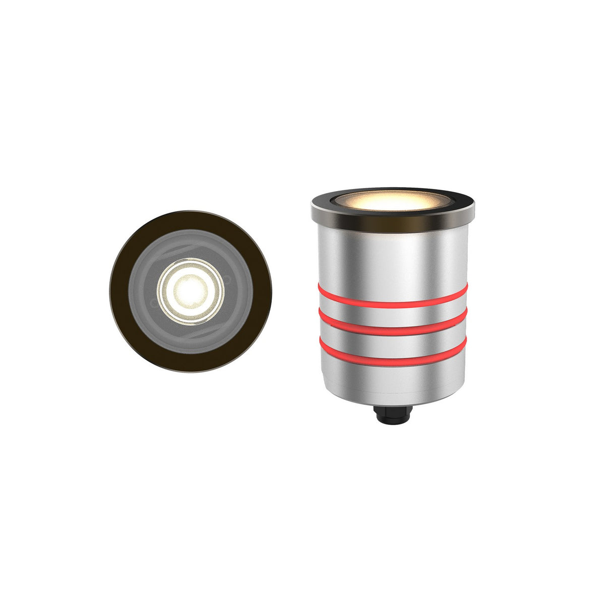 W.A.C. Lighting - RM-2011-30-BS - LED Inground Indicator Light - Indicator - Bronze Stainless Steel