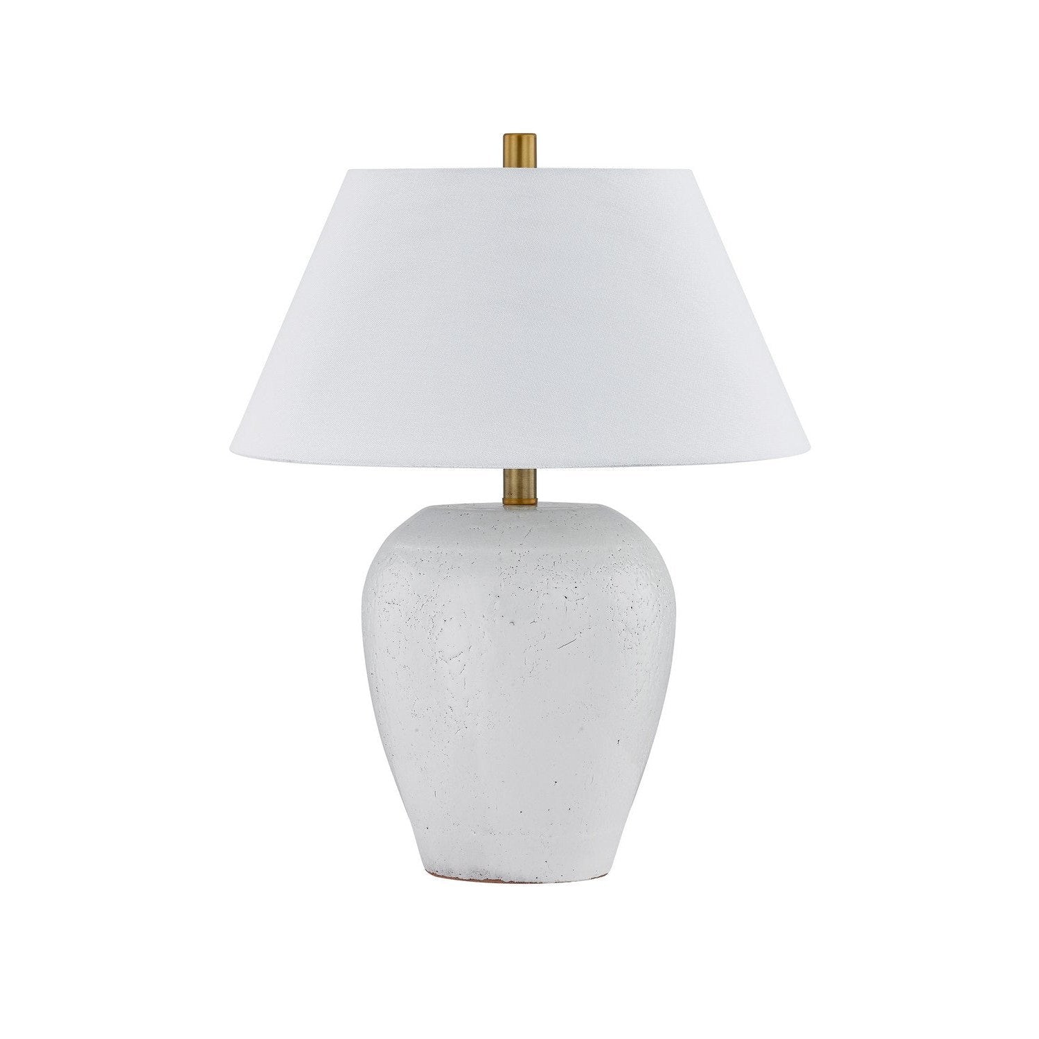 Forty West - 725136 - One Light Table Lamp - Ruth - White