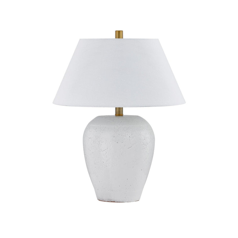 Forty West - 725136 - One Light Table Lamp - Ruth - White