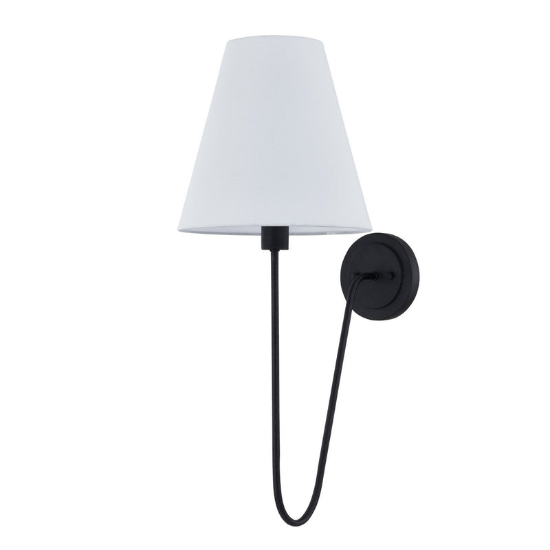 Forty West - 725155 - One Light Wall Sconce - Shae - Black