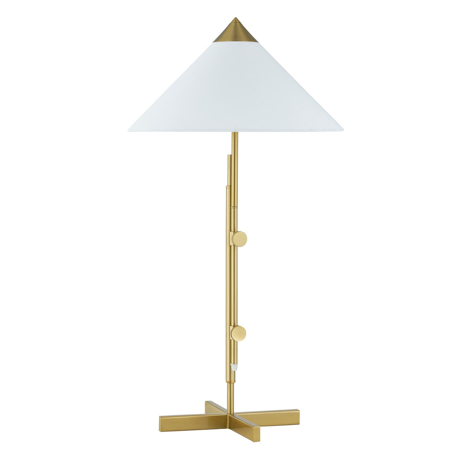 Forty West - 725178 - One Light Table Lamp - Ollie - Luxe Brass