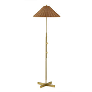 Forty West - 725179 - One Light Floor Lamp - Lancaster - Gold