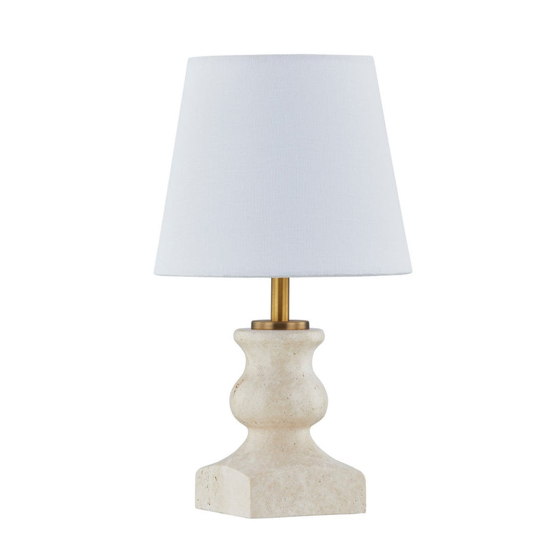 Forty West - 725186 - One Light Mini Lamp - Gretel - Natural Beige Tones