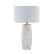 Forty West - 725192 - One Light Table Lamp - Audrey - White with natural tones