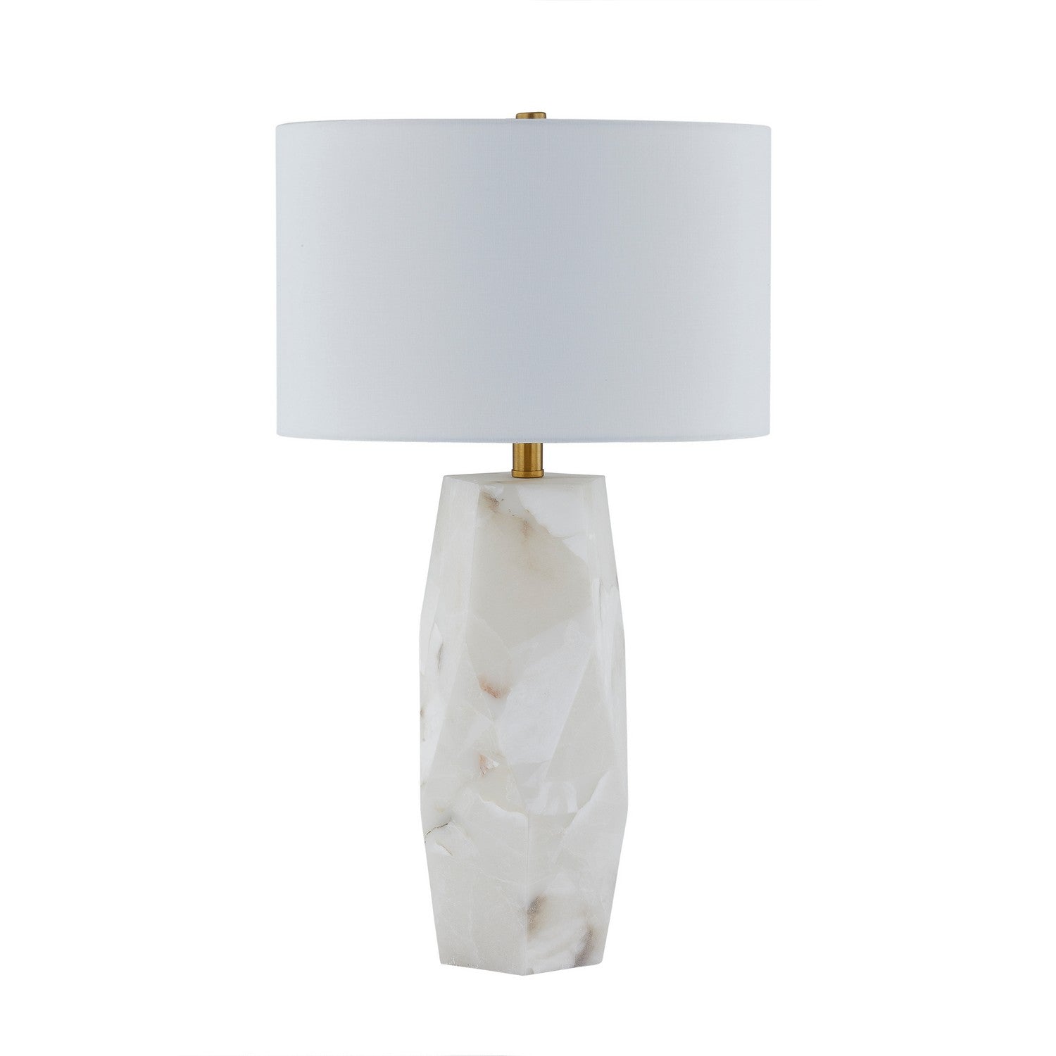 Forty West - 725192 - One Light Table Lamp - Audrey - White with natural tones