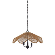 Forty West - 72606 - Three Light Pendant - McKayla - Black