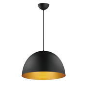 Maxim - 11486BKGLD - One Light Pendant - Tova - Black / Gold