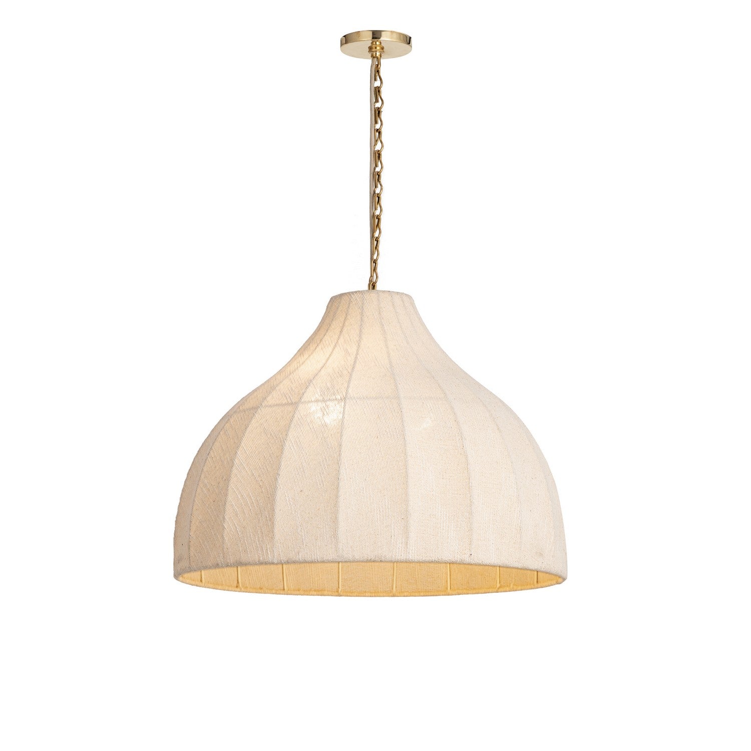 Maxim - 12912LNNAB - One Light Pendant - Hearthveil - Natural Aged Brass