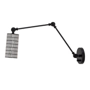 Maxim - 29120BKWT - One Light Wall Sconce - Shaka - Black / White