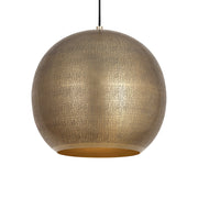 Maxim - 29133WBR - One Light Pendant - Aurelia - Weathered Brass