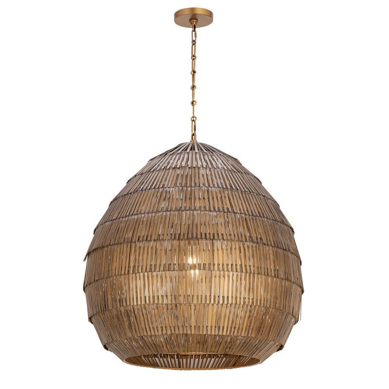Maxim - 29183AB - One Light Pendant - Gilda - Antique Brass