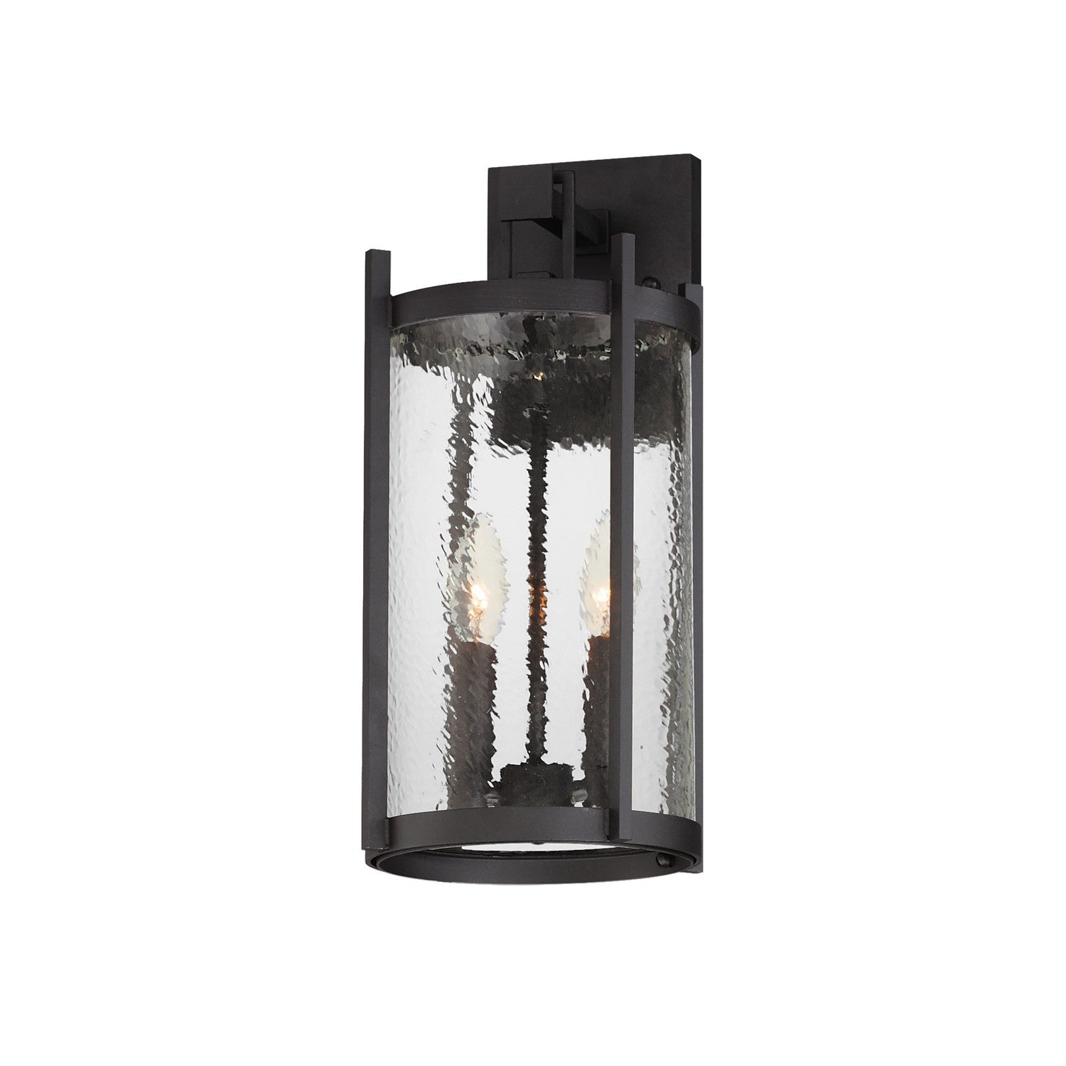 Maxim - 30064HMBK - Two Light Wall Sconce - Belfry - Black