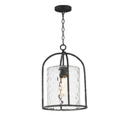 Maxim - 31843WGBS - One Light Pendant - Del Mar - Blacksmith