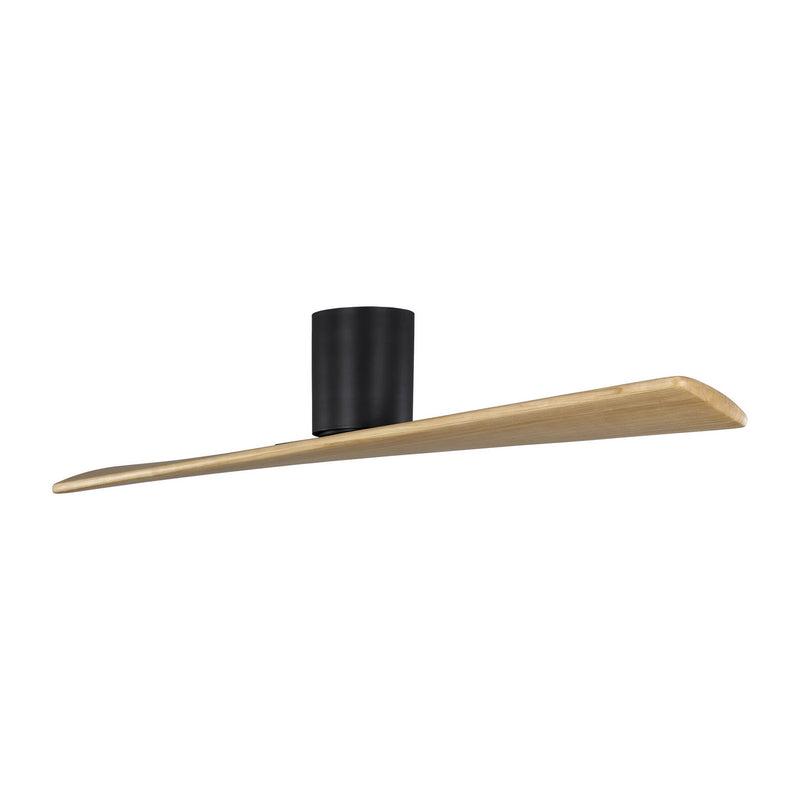 Visual Comfort Fan - 2PLSMH52MBKNH - 52"Ceiling Fan - Plank Smart 52 Hugger - Midnight Black
