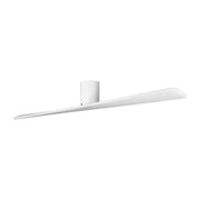 Visual Comfort Fan - 2PLSMH72RZW - 72"Ceiling Fan - Plank Smart 72 Hugger - Matte White