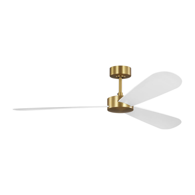 Visual Comfort Fan - 3PDSM60BBS - 60" Ceiling Fan - Paddle Smart 60 - Burnished Brass
