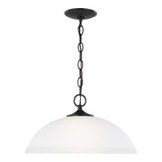 Generation Lighting - 6516501-112 - One Light Pendant - Geary - Midnight Black