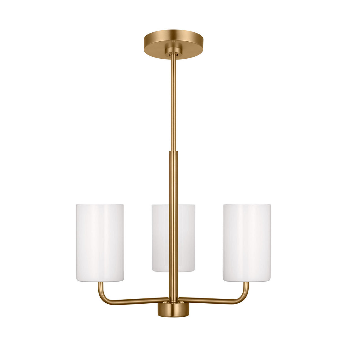 Generation Lighting - GLC1003EN3/SB - Three Light Chandelier - Rhett - Satin Bronze