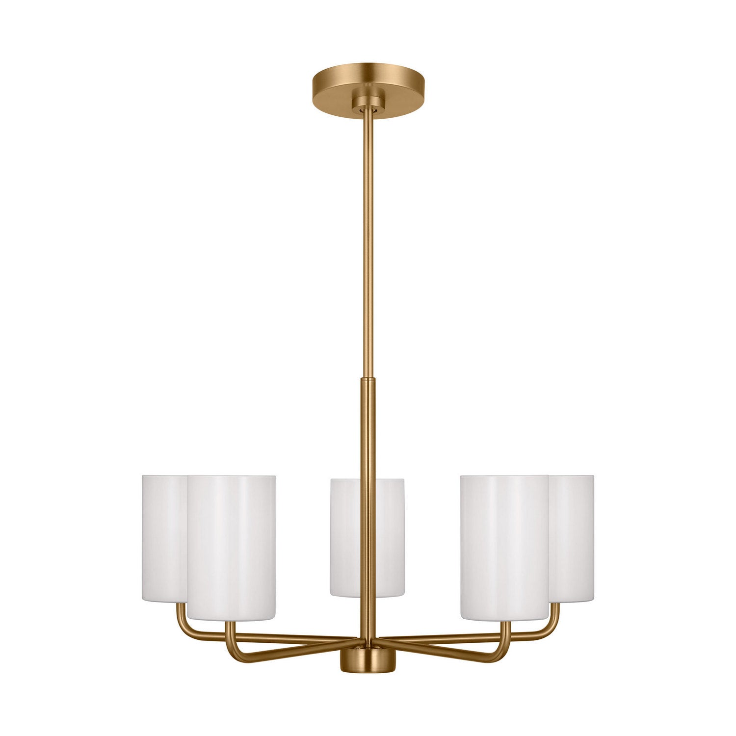 Generation Lighting - GLC1015EN3/SB - Five Light Chandelier - Rhett - Satin Bronze
