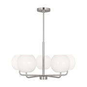 Generation Lighting - GLC1055EN3/BS - Five Light Chandelier - Rory - Brushed Steel