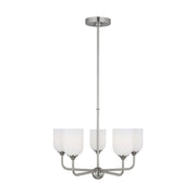 Generation Lighting - GLC1085EN3/BS - Five Light Chandelier - Emile - Brushed Steel
