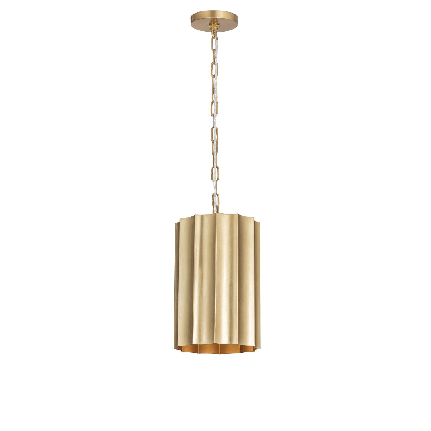 Maxim - 39131WBR - One Light Mini Pendant - Allegra - Weathered Brass