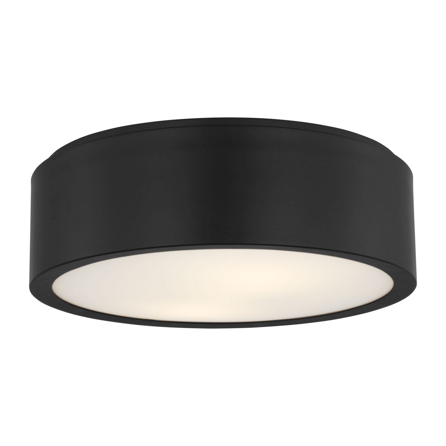 Generation Lighting - GLF1032MBK - Flush Mount - Albee - Midnight Black