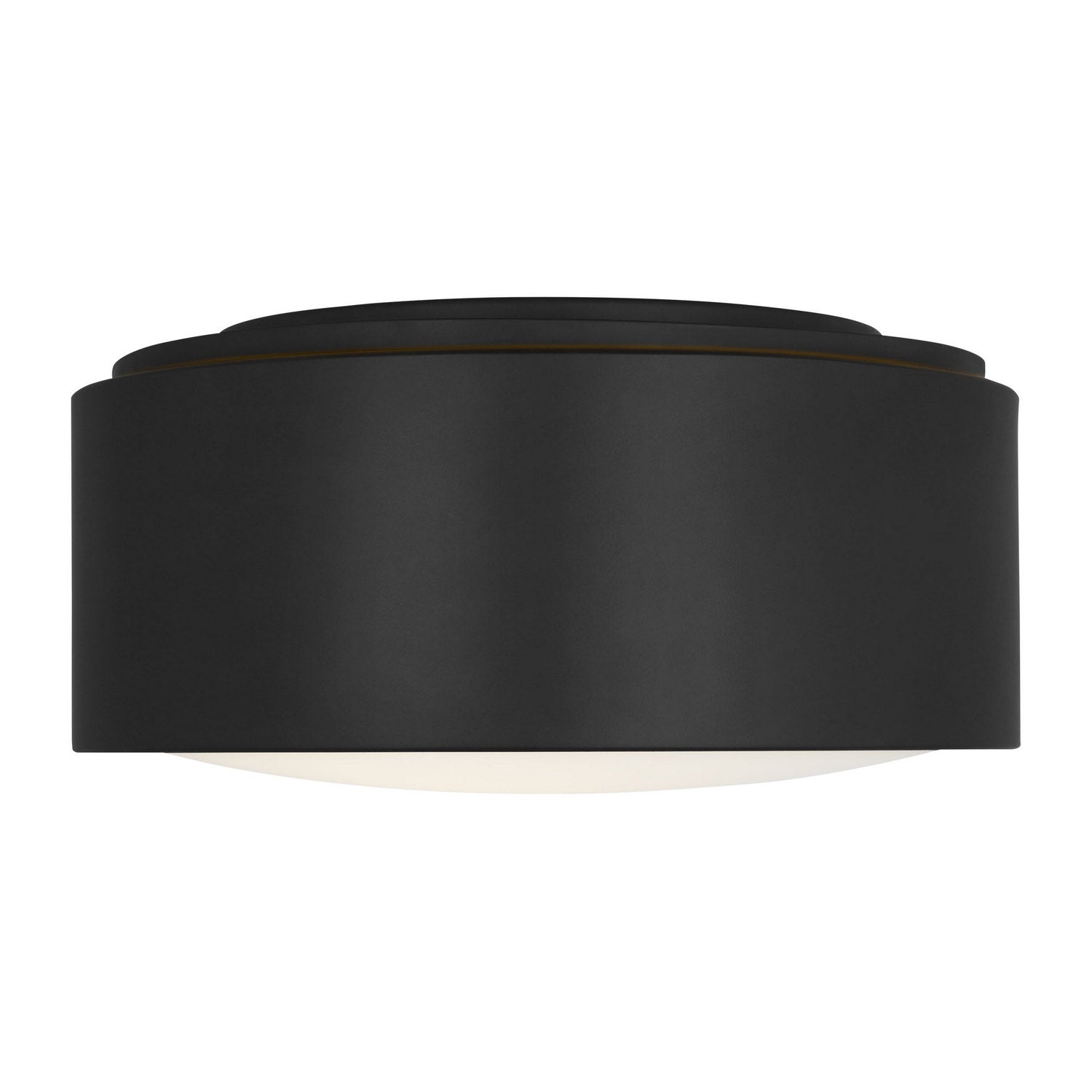 Generation Lighting - GLF1041MBK - Flush Mount - Albee - Midnight Black