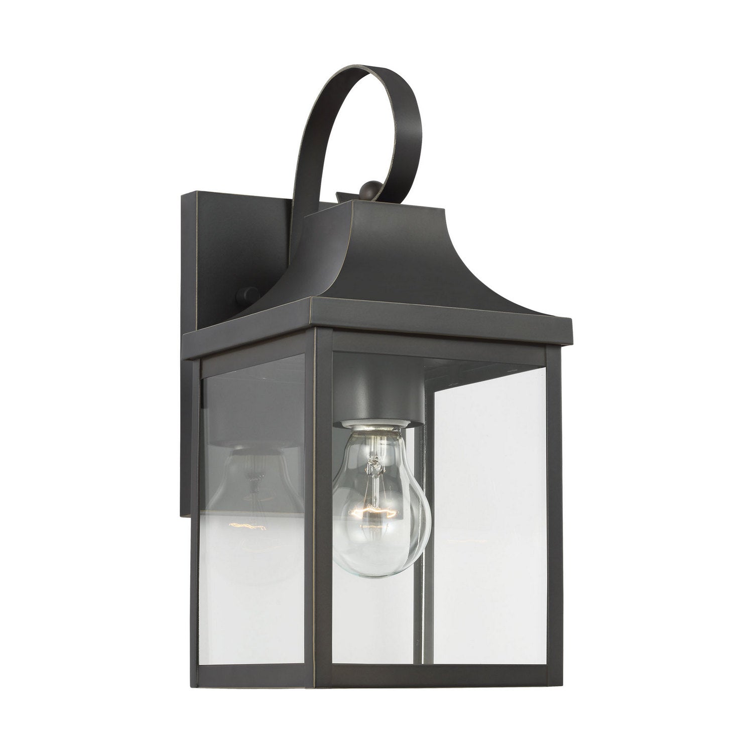 Generation Lighting - GLO1011EN3/ANBZ - One Light Lantern - Saybrook - Antique Bronze
